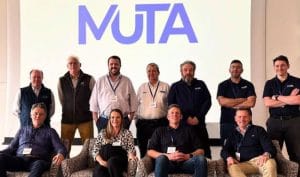Ben Matthews with the MUTA executive board