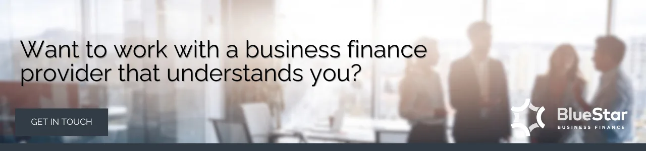An image encouraging readers to work with a business finance provider that understands them
