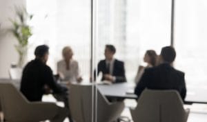 An asset finance company meeting