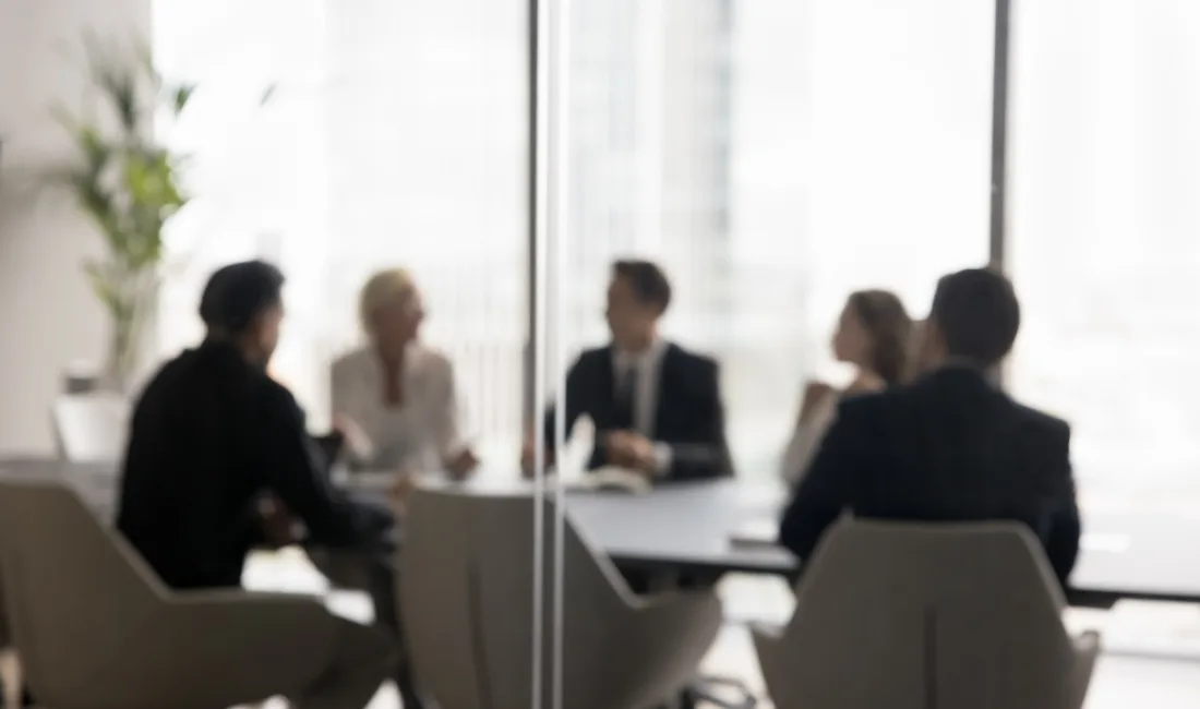An asset finance company meeting