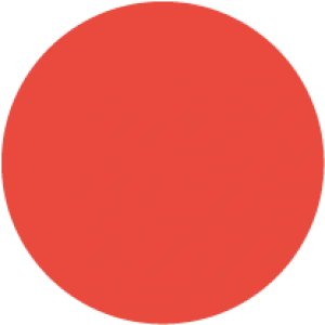 Red circle