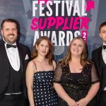 The bluestar team at the Festival Supplier Awards