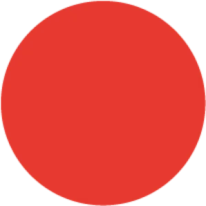 Red circle