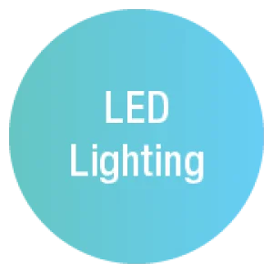 LED lighting icon