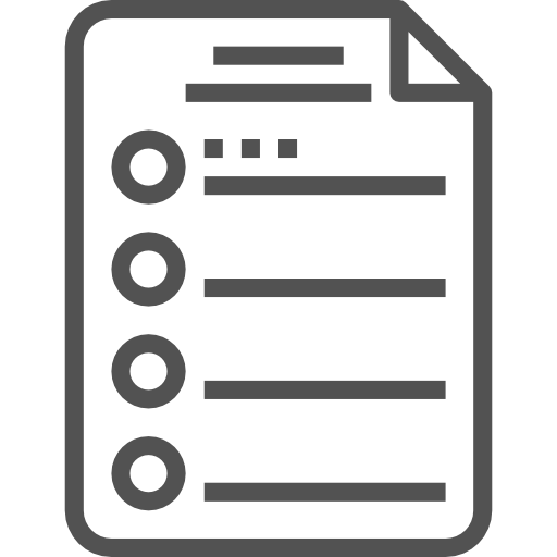 list List icon