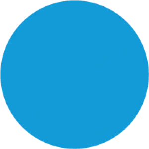 Blue circle