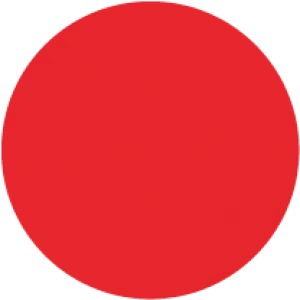 Red circle