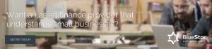 an image encouraging the reader to work with an asset finance provider who understands a small business