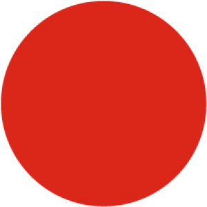 Red circle