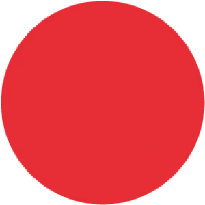 Red circle